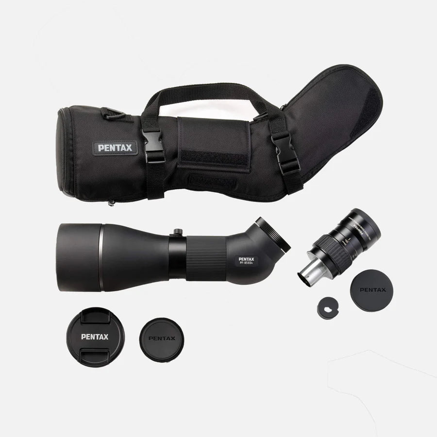 Spotting scope Pentax PF-85EDA met etui + XL 8-24mm zoom oculair 