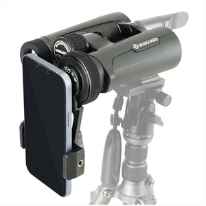 Verrekijker VEO HD IV 10X42 + Veo Optic Guard harnas + Digiscopie Kit Pack Vanguard 