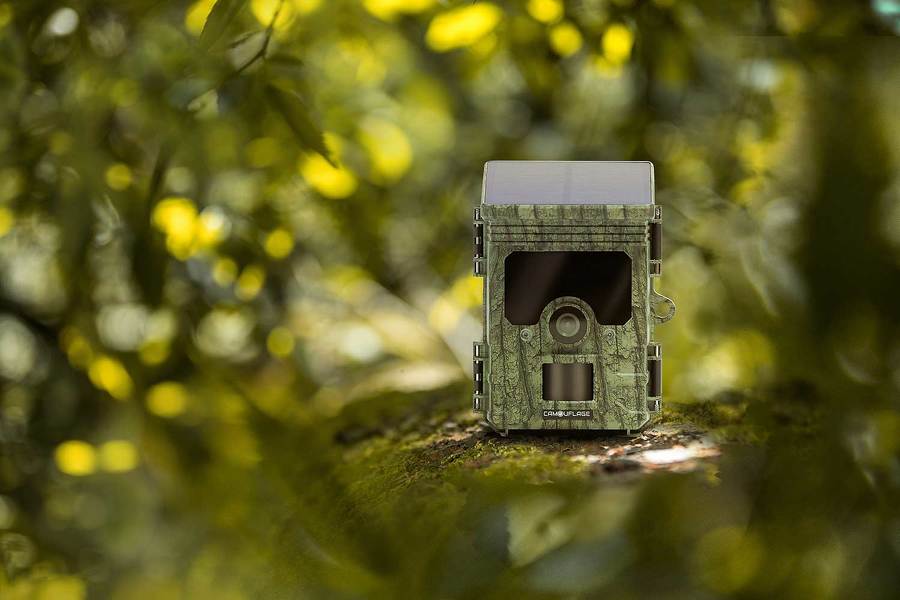 EZ-SOLAR WIFI 4K Camouflage wildcamera 
