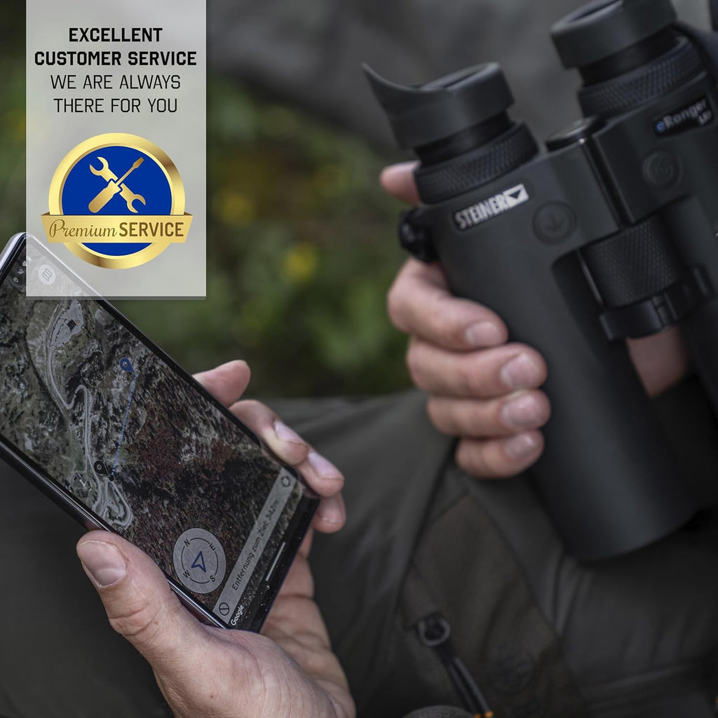 Verrekijker Steiner eRanger LRF 10x42 met geïntegreerde afstandsmeter 