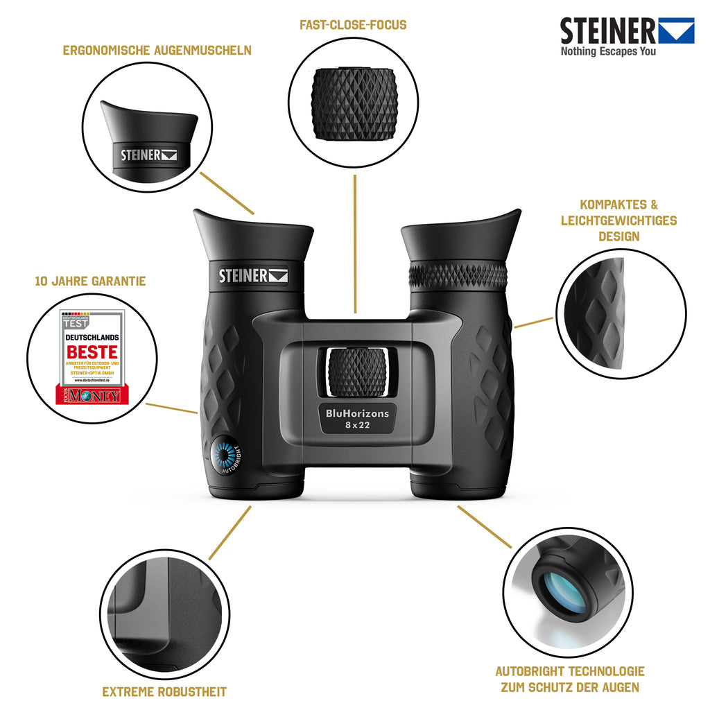 Steiner BluHorizons 8X22 verrekijker 