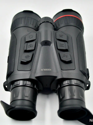 Hikmicro HABROK HH35LN optische en thermische verrekijker met geïntegreerde afstandsmeter 