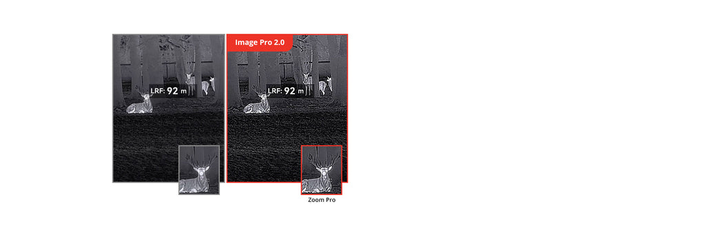 Hikmicro Falcon 2 FQ50LV 2.0 Thermische Monokijker met afstandsmeter 