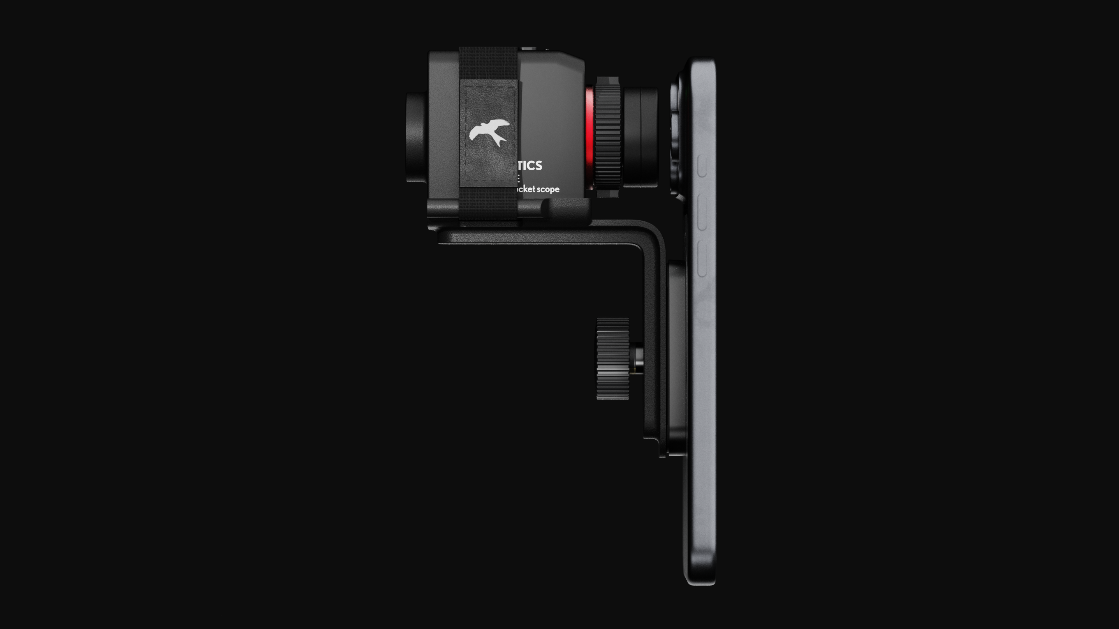 Ultracompacte gestabiliseerde monoculair Kite Optics kite stabiONE 