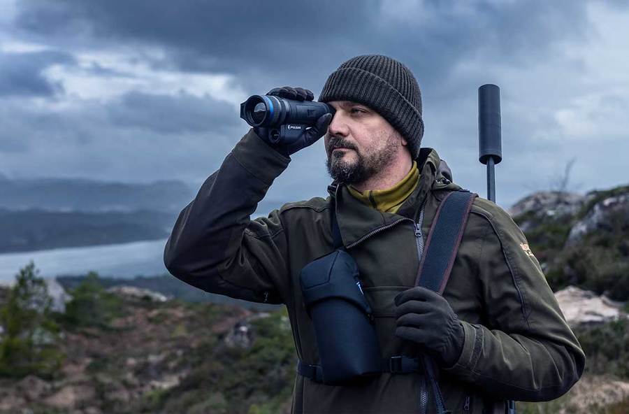 PULSAR thermische beeldvorming monoculair TELOS LRF XL50 met geïntegreerde afstandsmeter 