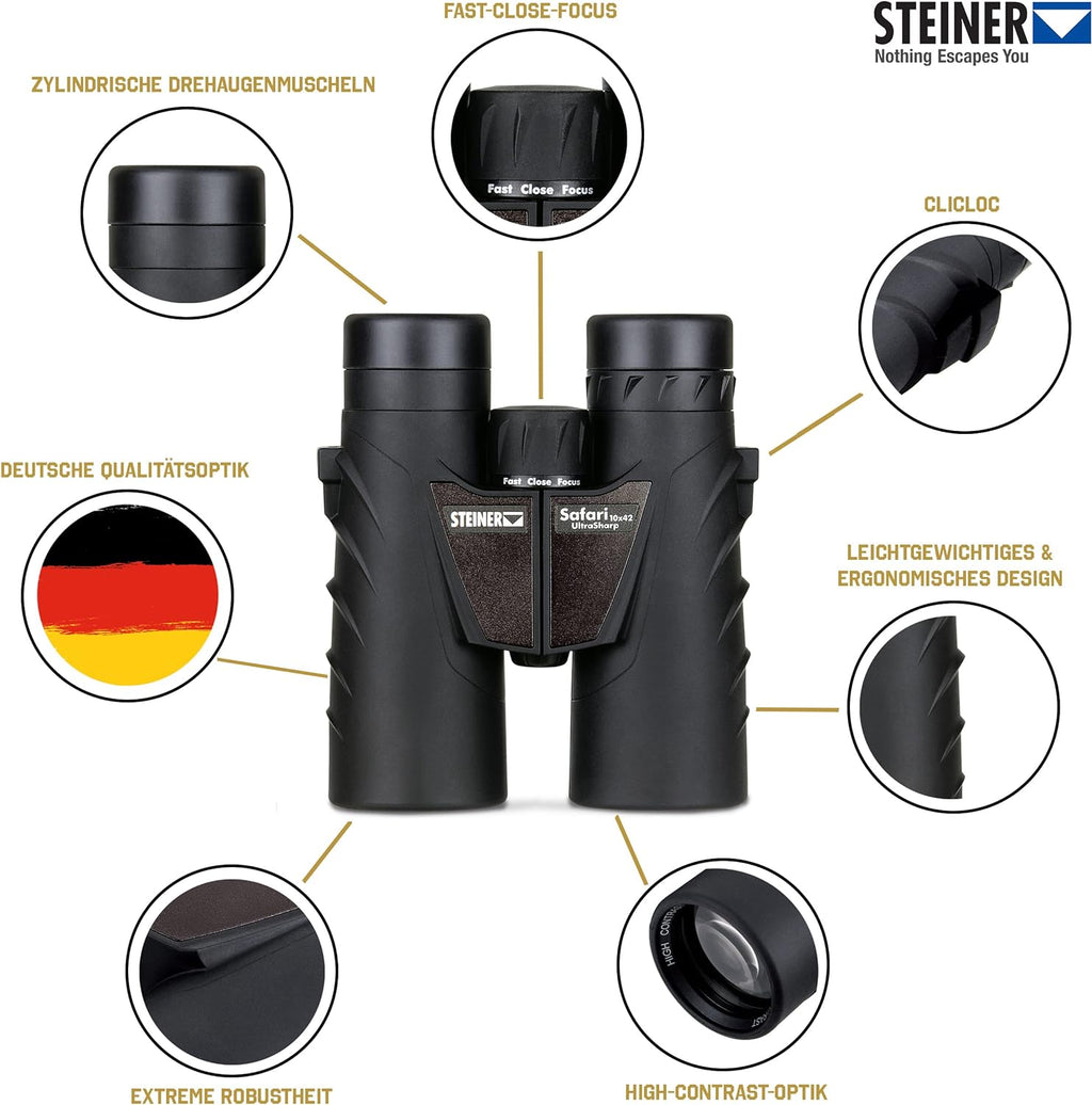 Steiner Safari Ultrasharp 10X42 verrekijker 