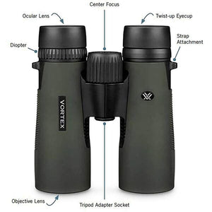 Vortex Diamondback HD 8X28 verrekijker 