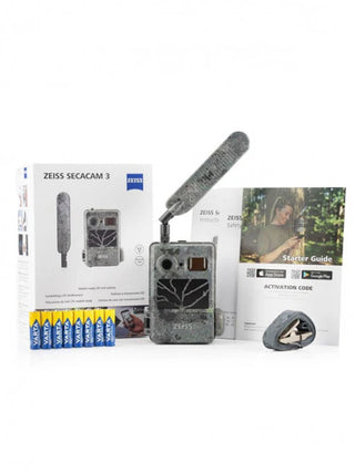 Piège photo ZEISS Secacam 3 pack panneau solaire