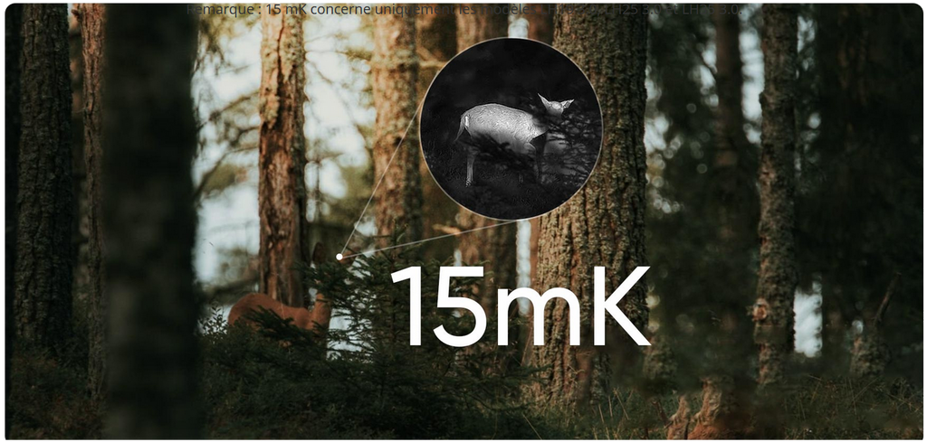 Monoculaire de vision Thermique Hikmicro Lynx LE15 3.0