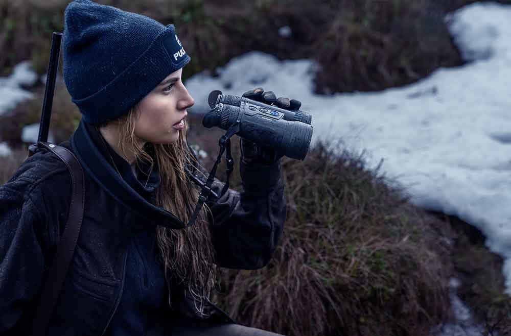 PULSAR THERMISCHE BEELDVORMING VERREKIJKER MERGER LRF XL50 met geïntegreerde afstandsmeter 