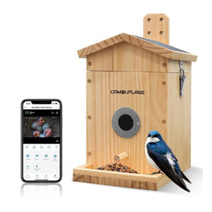 Slimme vogelhuisje met AI-soortendetectie ez-nesteye 