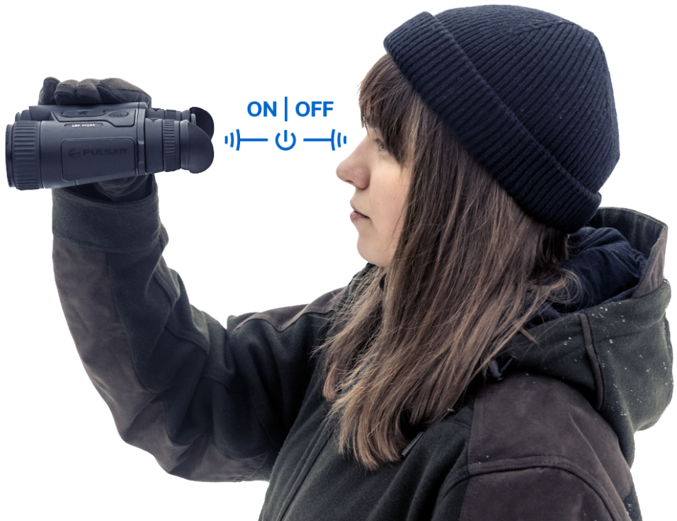 Pulsar thermische beeldverrekijker MERGER LRF XQ35 