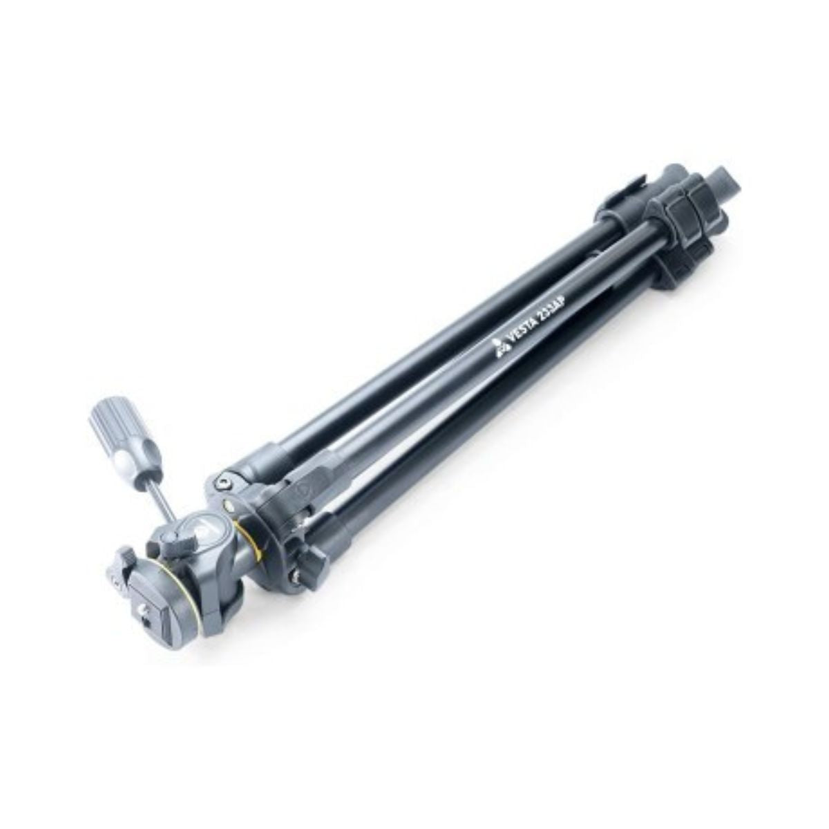 Aluminium statief Vesta 233AP met panoramische PH-23 kop, speciaal voor spotting scopes 