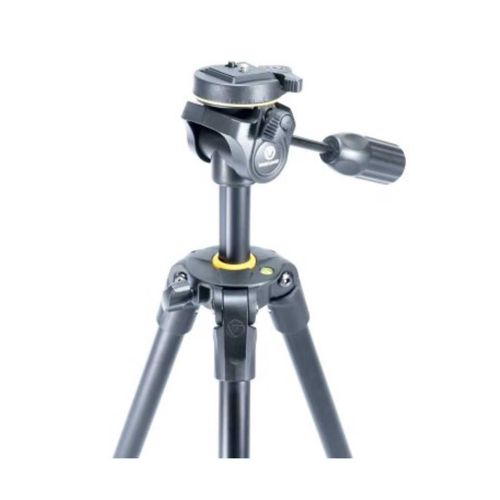 Aluminium statief Vesta 233AP met panoramische PH-23 kop, speciaal voor spotting scopes 