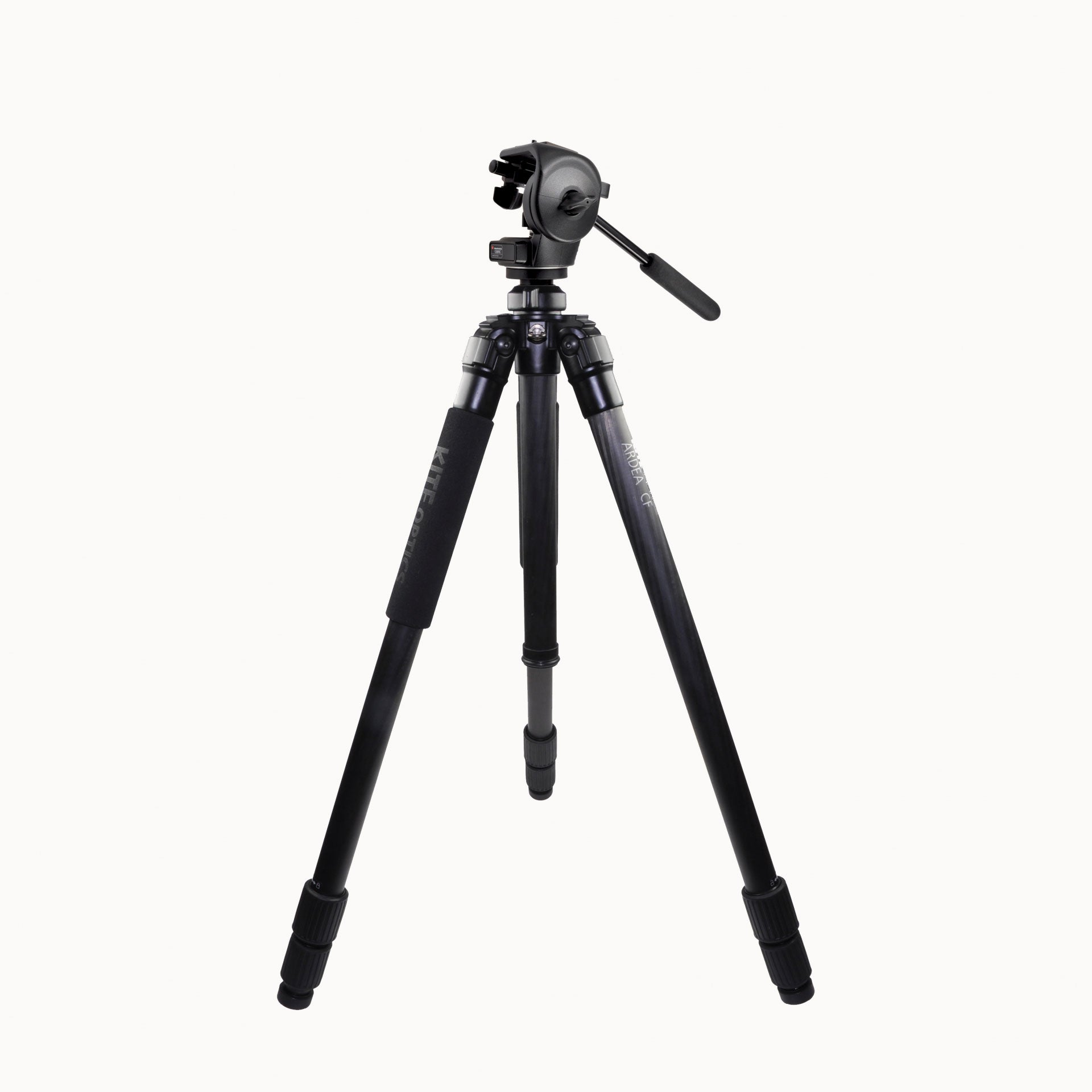 Kijkers Kite Optics KSP 80 HD 25-50X80 + Ardea CF statief met Manfrotto 128 RC videokop 