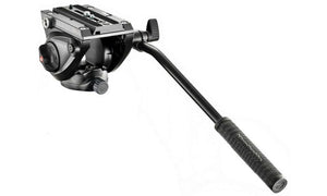 Statief kite optics ardea CF met Manfrotto MVH500AH videokop 